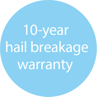 10 year hail warranty