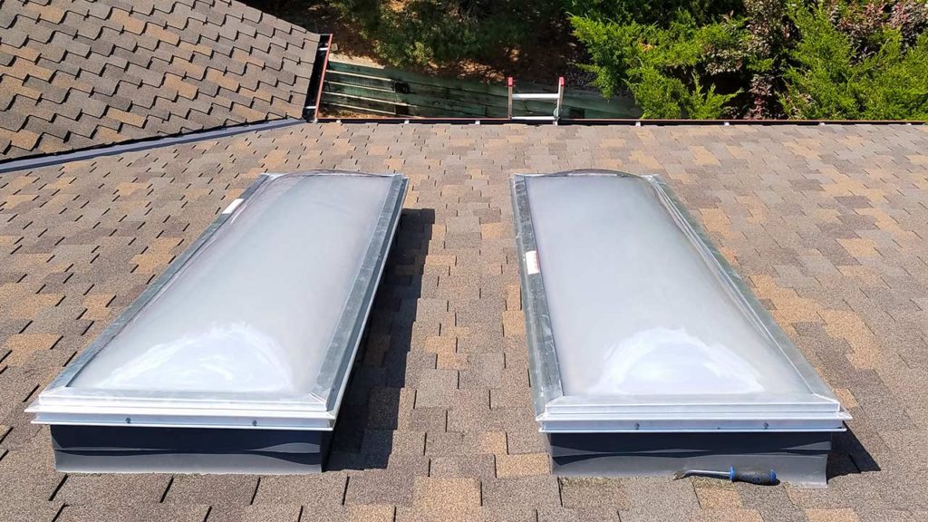 Skylight Retrofit Acrylic to Polycarbonate Skylight Specialists, Inc