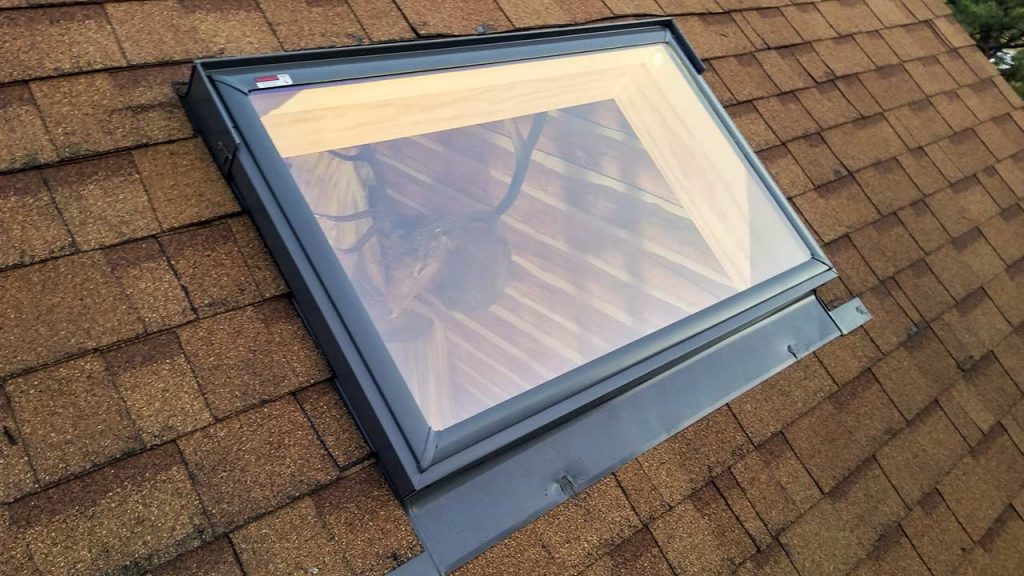 install skylights log cabin 29749-171139