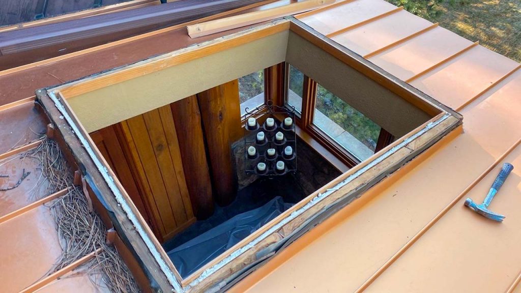 Velux custom fixed skylight 30702-3