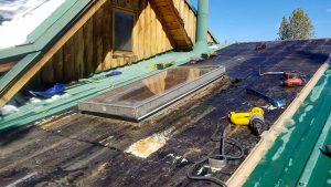 Frisco log home skylight replacement 31589-8
