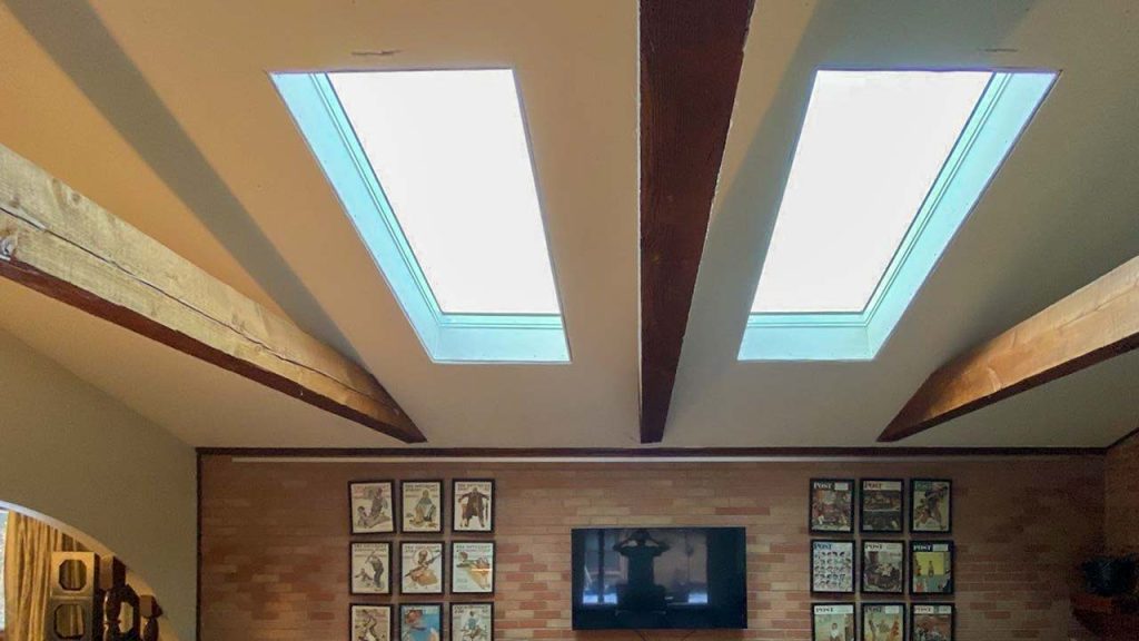 install VELUX FS M08 skylights 34201-8