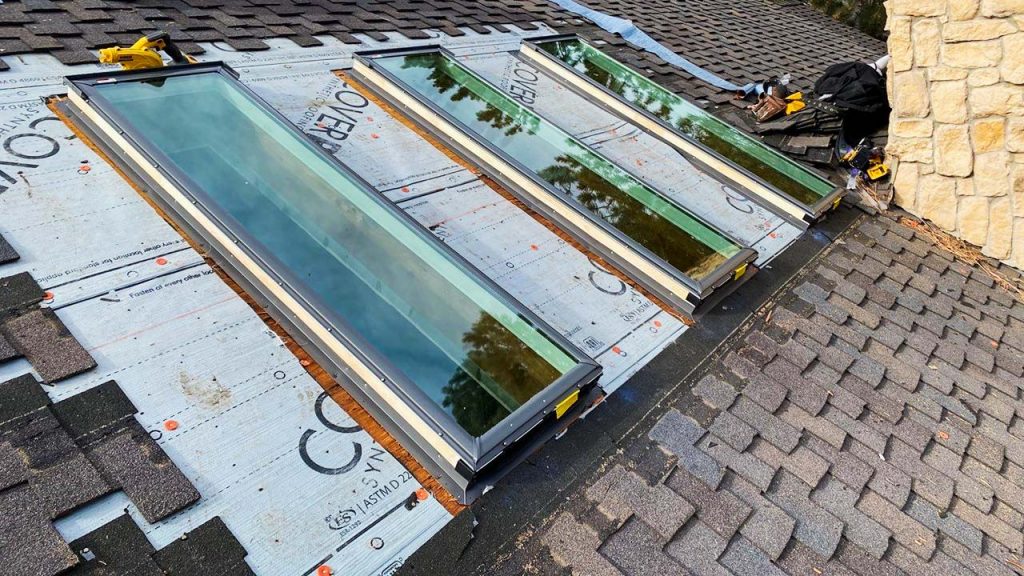 Velux FS C12 skylight installation 34108-14