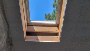 install two Velux FS C08 skylights 33063-3