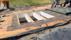 skylight replacement with new roof 12129-8