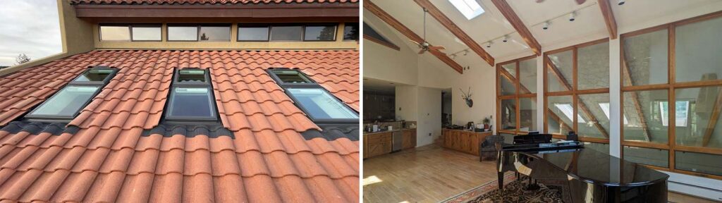 retrofit Velux venting skylights 35196 header