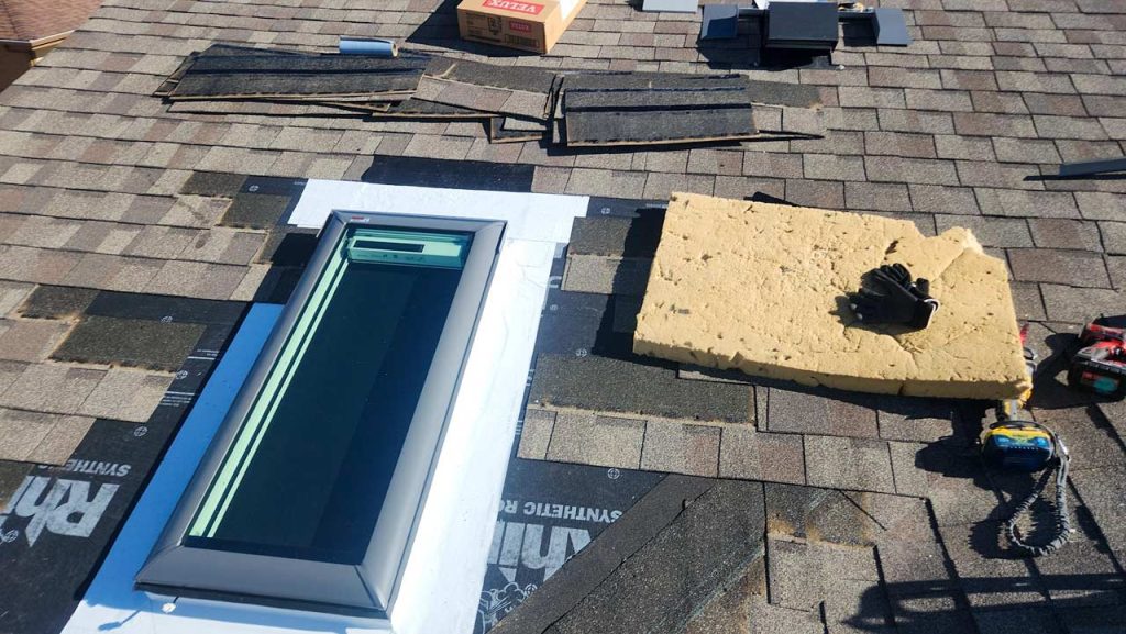 install VELUX VSS C06 skylight 40866-4