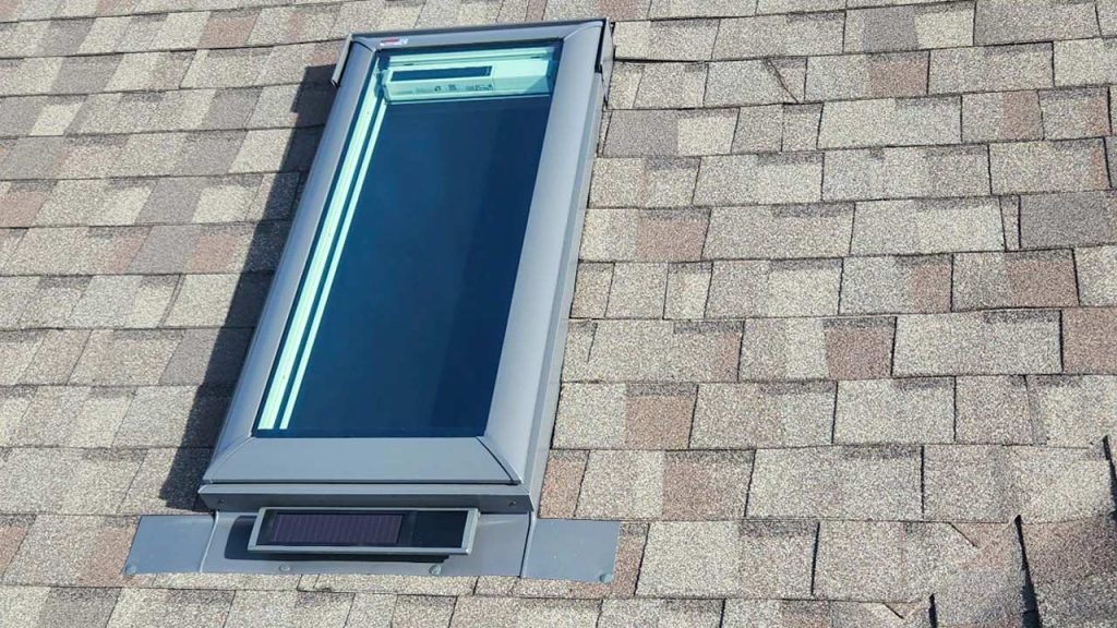 install VELUX VSS C06 skylight 40866-5