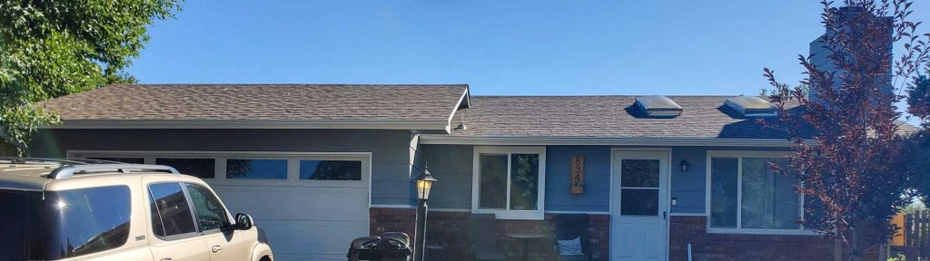 An exterior image of the customer's home.