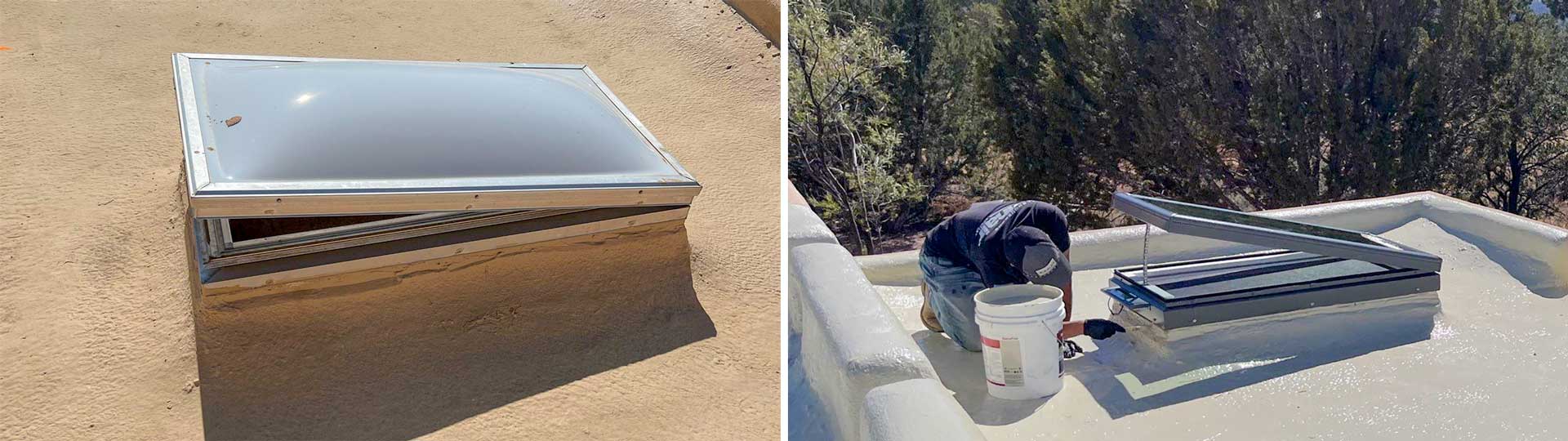 Six Skylights Replaced in Santa Fe