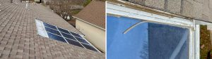 An image of a glazing system on the roof.