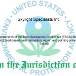 Renovation, Repair andPainting Activities Certification Thumbnail of EPA Lead-Safe Certification – click to view full certificate for Skylight Specialists Inc.